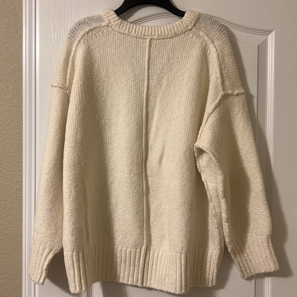 Cream xs free people sweater - Picture 3 of 3